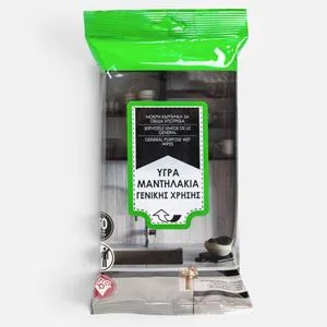Servetele umede pentru curatare generala, aroma de flori, 50 buc