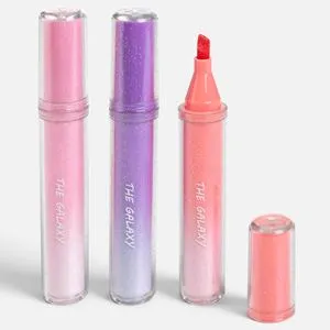 Evidentiatoare colorate cu efect glitter
