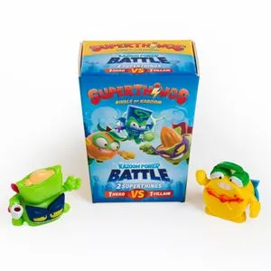 Set Figurine de Colecție Power Battle Erou vs Răufăcător