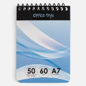 Carnetel Notite A7 Liniat, 50 File, Alb