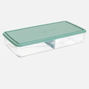 Caserola cu 2 Compartimente și Capac Verde Menta