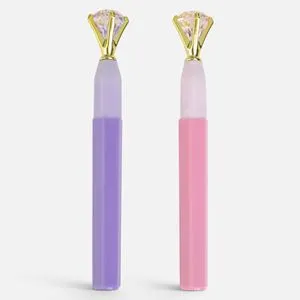 Set Creioane Mecanice 0.7mm Roz & Lila cu Capac Diamant