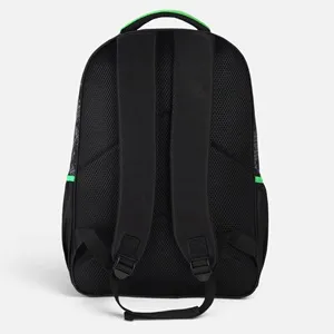 Ghiozdan Școlar Negru cu Model 3D Minge de Fotbal, 31x15x45 cm – poza 5