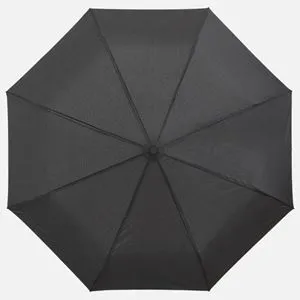 Umbrela de Ploaie Pliabila Automata Neagra 31cm
