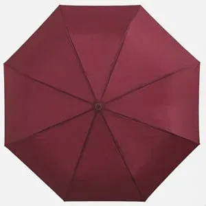 Umbrela de Ploaie Pliabila Automata Bordo 30cm cu Husa – poza 2