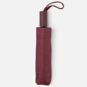 Umbrela de Ploaie Pliabila Automata Bordo 30cm cu Husa – poza 4