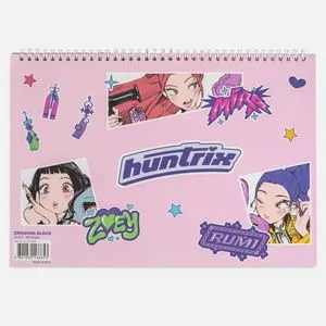 Bloc de Desen 23x33cm cu Copertă K-POP