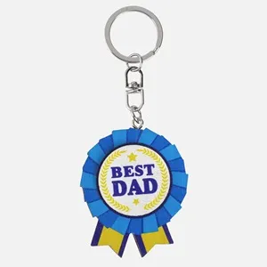 Breloc cadou pentru tată - Best Dad, accesoriu pentru chei – poza 5