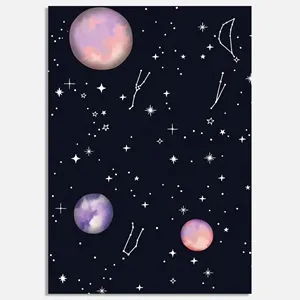 Caiet A4 Dictando, Model Interstellar, 80 File – poza 3