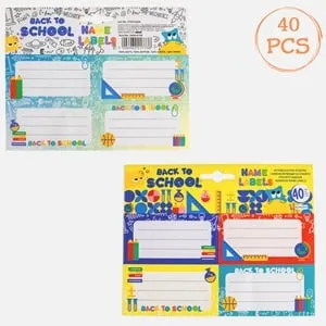 Etichete Autoadezitate Scolare Colorate, 40 bucati – poza 2