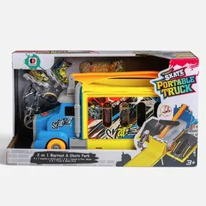 Pista Camion cu Rollers Skate Bicicl pentru Jocuri și Aventură