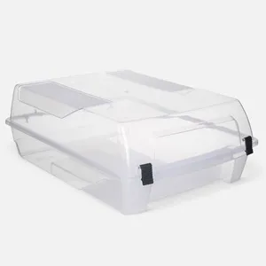 Cutie de Depozitare Transparentă pentru Ghete și Cizme, 37,5x29x13,5 cm – poza 3