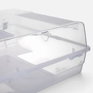 Cutie de Depozitare Transparentă pentru Ghete și Cizme, 37,5x29x13,5 cm – poza 4