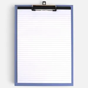 Mapa Clipboard A4 Albastra cu Fluturi si Clema Metalica