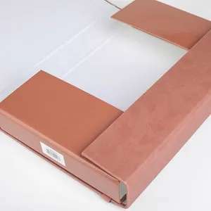 Cutie organizatoare cu elastic, aspect bronz, 35x24x5 cm – poza 3
