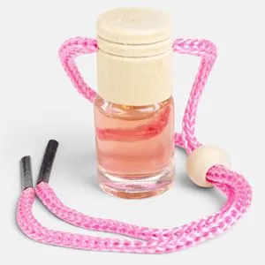 Odorizant auto cu lichid, aroma bubblegum, flacon lemn
