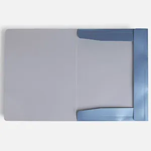 Dosar plastic albastru metalizat cu elastic, 23,5x32 cm – poza 4