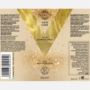 Spray Shimmer pentru Par cu Provitamina B5, 50ml, Stralucire Aurie – poza 4