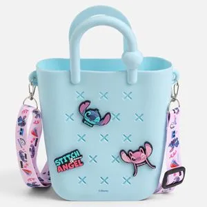 Pungă de cumpărături mare din material textil cu model floral