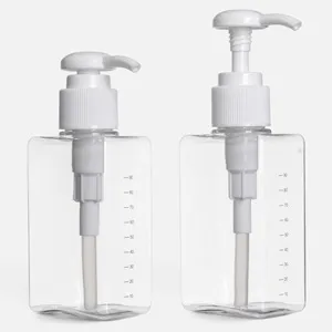 Set 2 sticle spray 100 ml cu dozator, recipiente goale din plastic transparent – poza 3