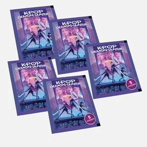 Autocolante de colecție, Set 5 buc, 189 modele, K-Pop Demon Hunters