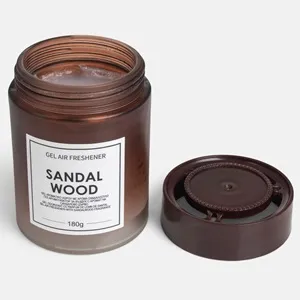 Odorizant Gel de Cameră cu Lemn de Santal, 180g, Parfum Intens – poza 4