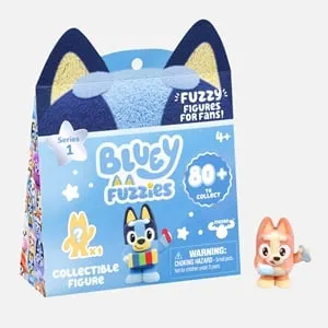 Figurina surpriză Bluey Fuzzies 4,5cm - Set de colectare