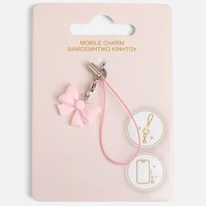 Charm Funda Roz pentru Telefon Mobil, Accesoriu Decorativ 2 cm – poza 4