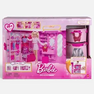 Casă de jucării Barbie Fashion Deluxe pentru drumeții și accesorii de mod