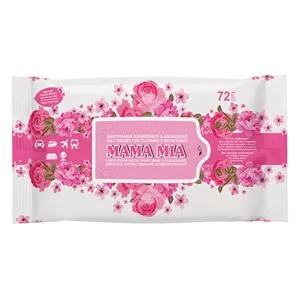 Șervețele umede pentru mâini și corp cu aromă de flori
