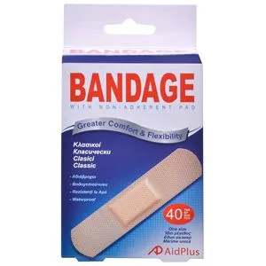 Plasturi Medicale Rezistente la Apă - Set de 40 buc