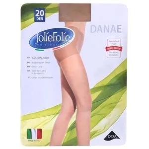 Dresuri elastice transparente culoare naturală 20 DEN