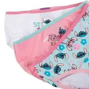 Set Chiloti Multicolor Lilo & Stitch pentru Copii - 3 Perechi
