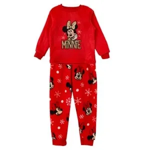 Set Pijama Fleece Minnie Mouse pentru Copii