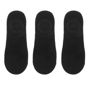 Set sosete invizibile pentru bărbați negru și alb