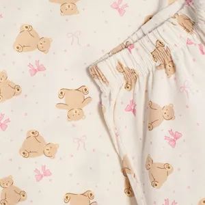 Set Pijamale de Iarnă din Bumbac cu Model Ursuleti pentru Copii – poza 4