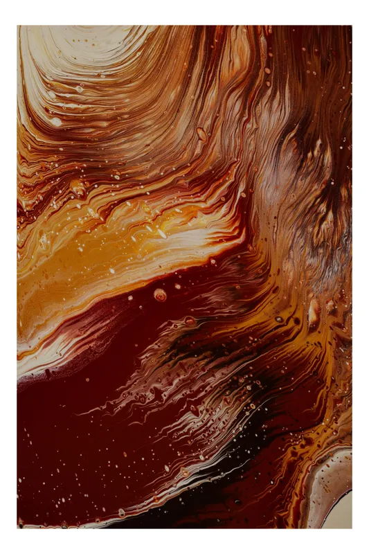 Fluxuri de căldură și pământ profund, 100 x 150 cm