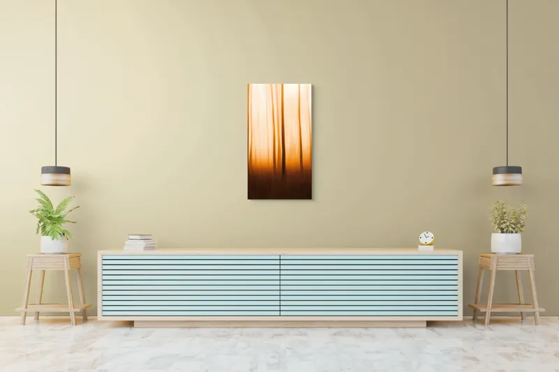 Lumină și umbre în amurg pădure, 50 x 90 cm – poza 6