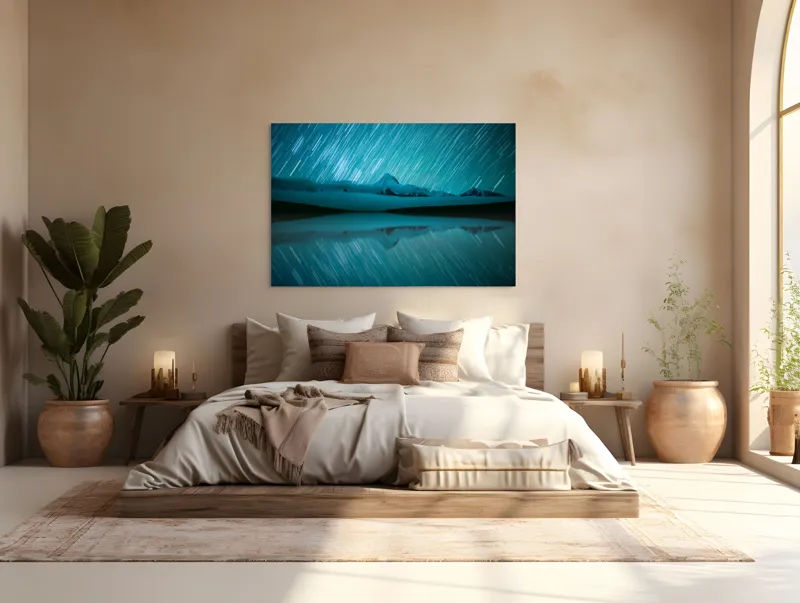 Luminile stelelor peste munți, 150 x 100 cm – poza 4
