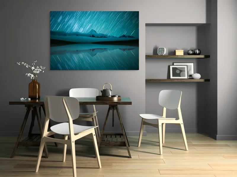 Luminile stelelor peste munți, 150 x 100 cm – poza 5