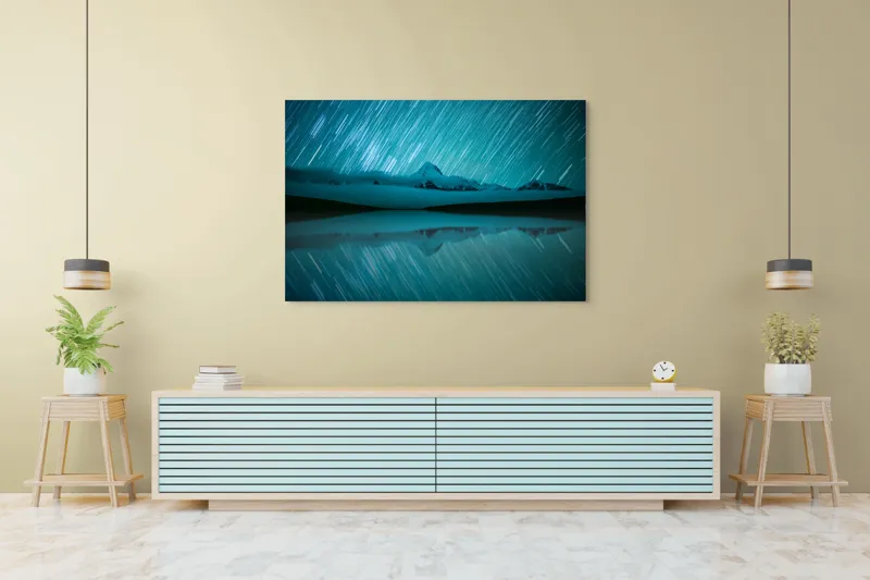 Luminile stelelor peste munți, 150 x 100 cm – poza 6