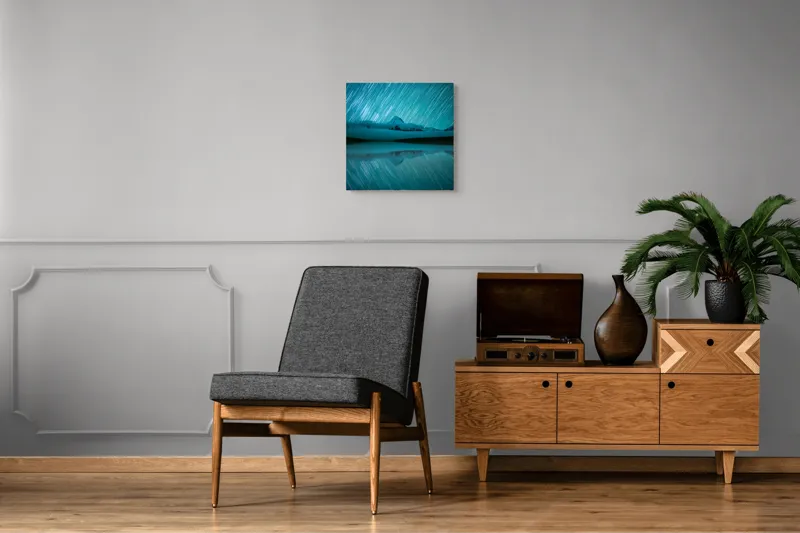 Luminile stelelor peste munți, 50 x 50 cm – poza 6