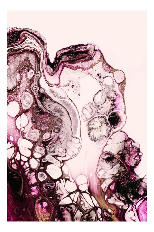 Dans cromatic eteric profund, 100 x 150 cm