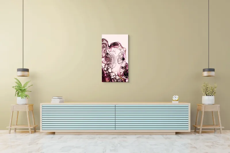 Dans cromatic eteric profund, 50 x 90 cm – poza 6