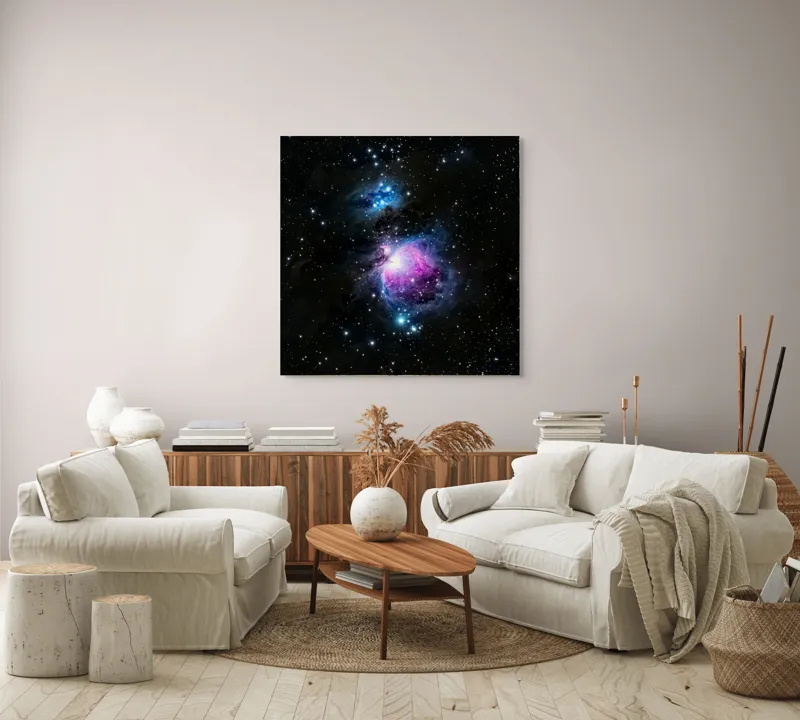 Nebula Cosmice Adâncurile Universului, 100 x 100 cm – poza 3