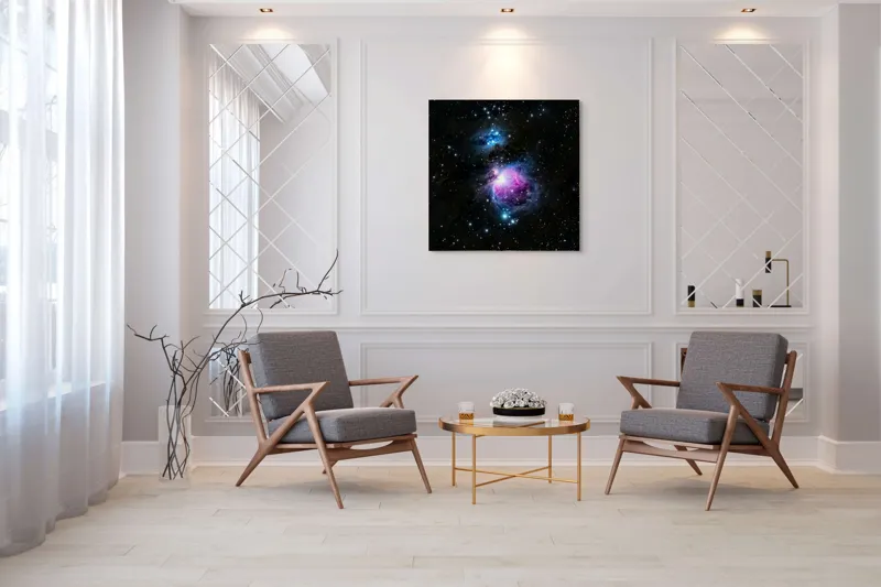 Nebula Cosmice Adâncurile Universului, 100 x 100 cm – poza 7
