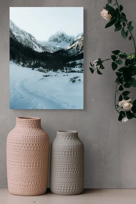 Peisaje montane zile de iarnă, 39 x 54 cm – poza 6