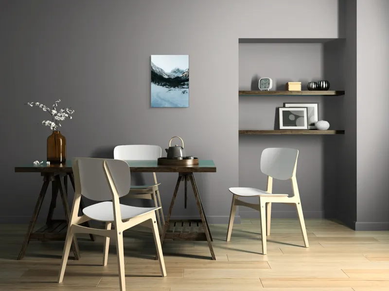 Peisaje montane zile de iarnă, 39 x 54 cm – poza 7