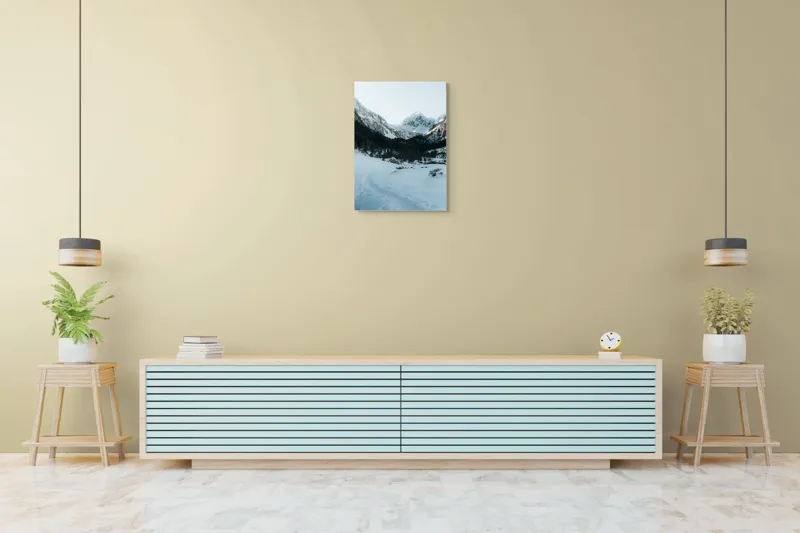 Peisaje montane zile de iarnă, 50 x 70 cm – poza 6