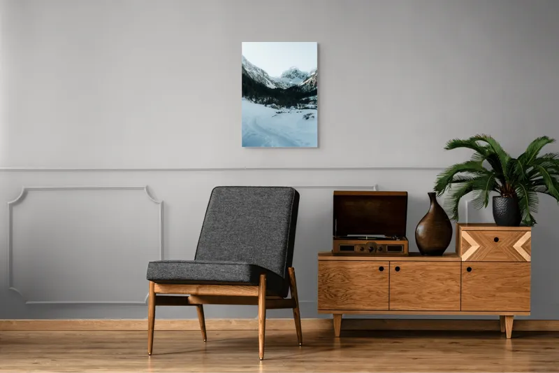 Peisaje montane zile de iarnă, 50 x 70 cm – poza 8